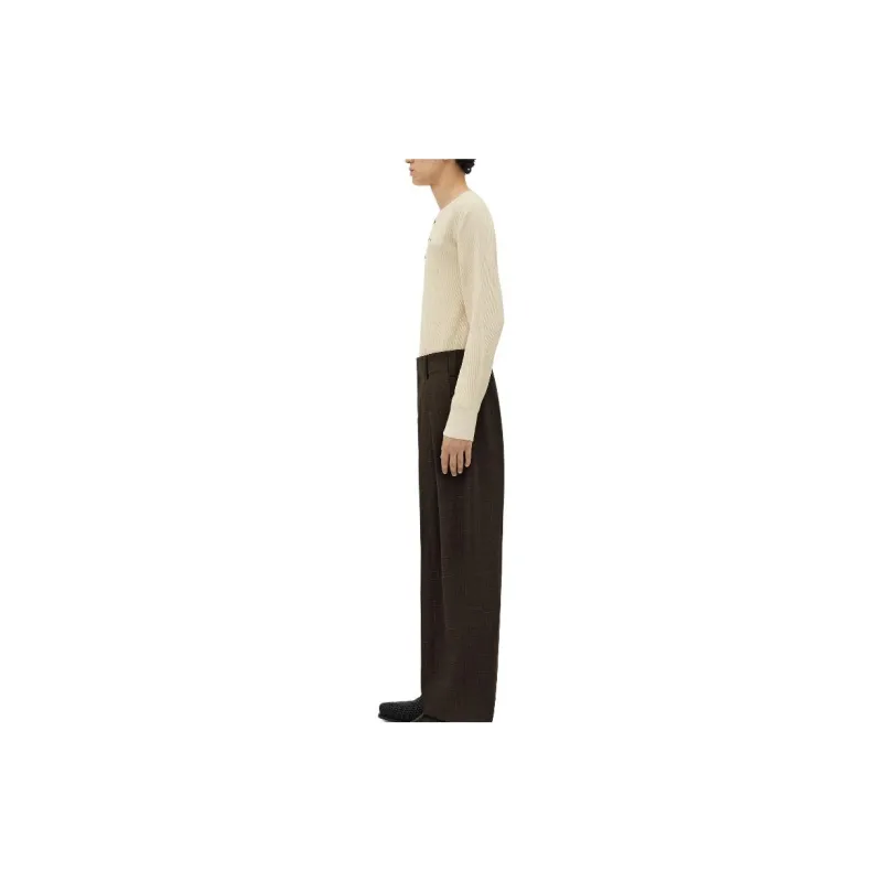 Bottega Veneta Criss Cross Pleated Pants-2