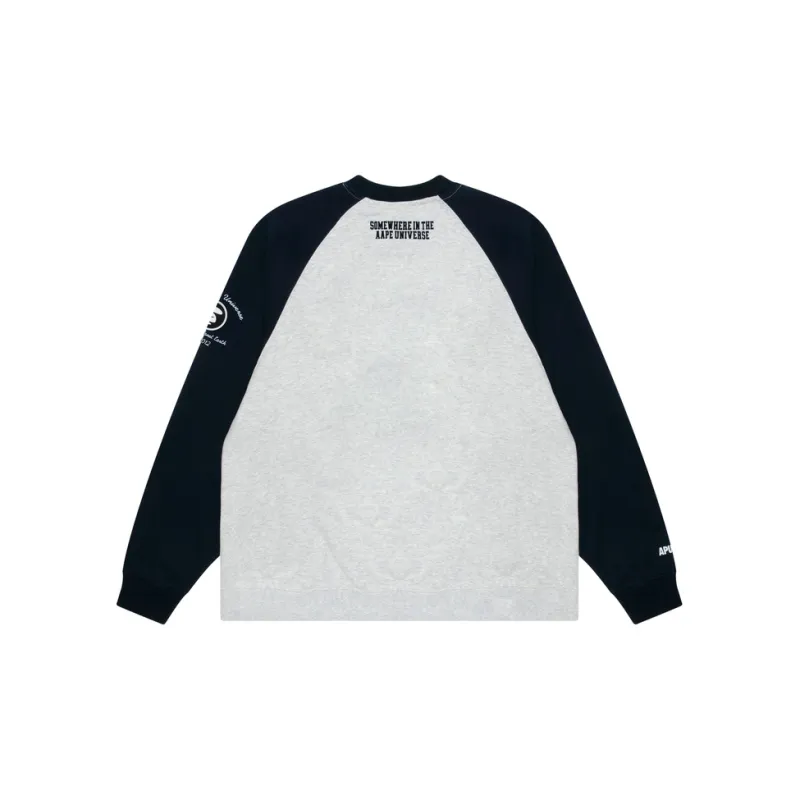 Aape Logo-print Crew-neck Sweatshirt-1