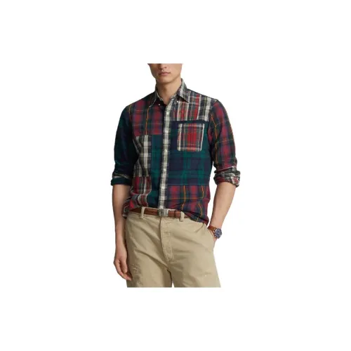 Polo Ralph Lauren Patchwork Cotton Shirt