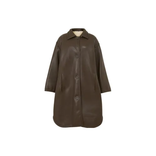 STAND STUDIO Coats Women's Chocolate Brown