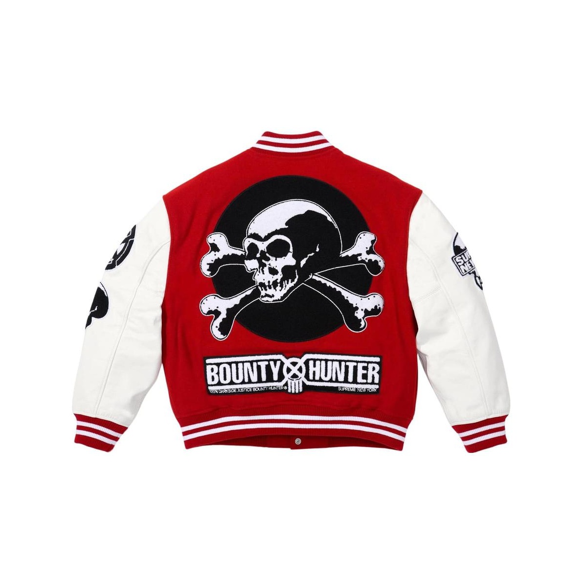 Supreme Spellout Embroidered Track Jacket Black L - POIZON