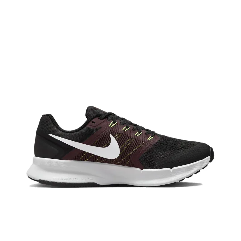 Nike Run Swift 3 Black Burgundy Crush Lime Blast Pure Platinum-1