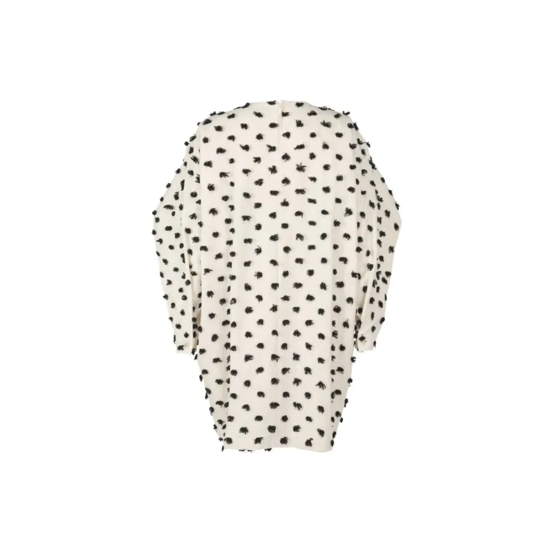 ISSEY MIYAKE Long-Sleeved Dresses Women's White-1