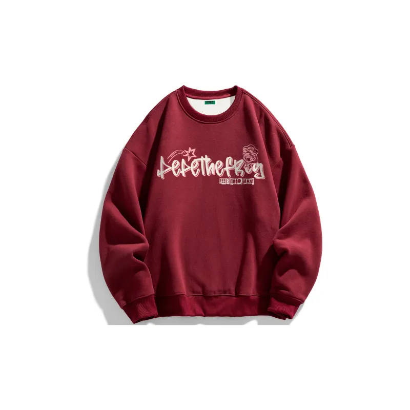 Pepe The Frog Sweatshirt Fall Unisex-20