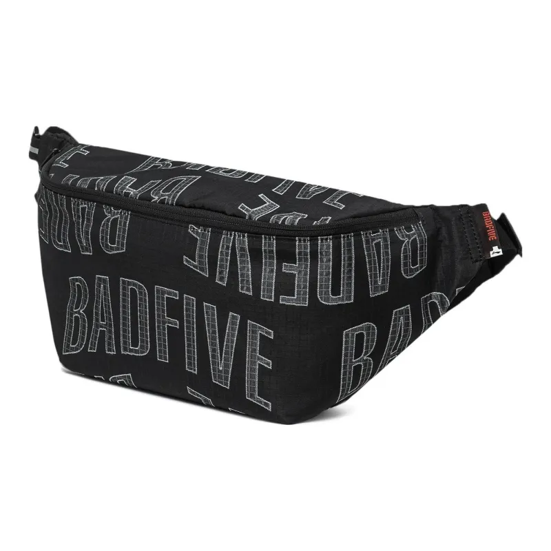 LiNing Polyester One Shoulder Crossbody Sling Bags Regular Unisex Black Jacquard-1