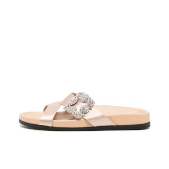 MANOLO BLAHNIK Chilanghi Crystal embellished Sandals