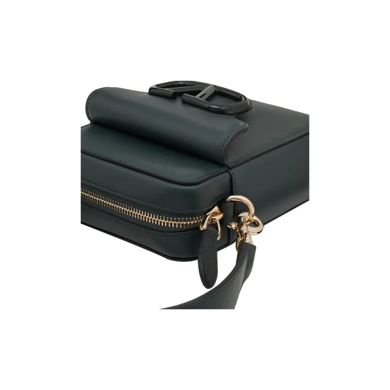 Valentino Calfskin Shoulder Bag Crossbody Bag Mini Women's Dark Green-6