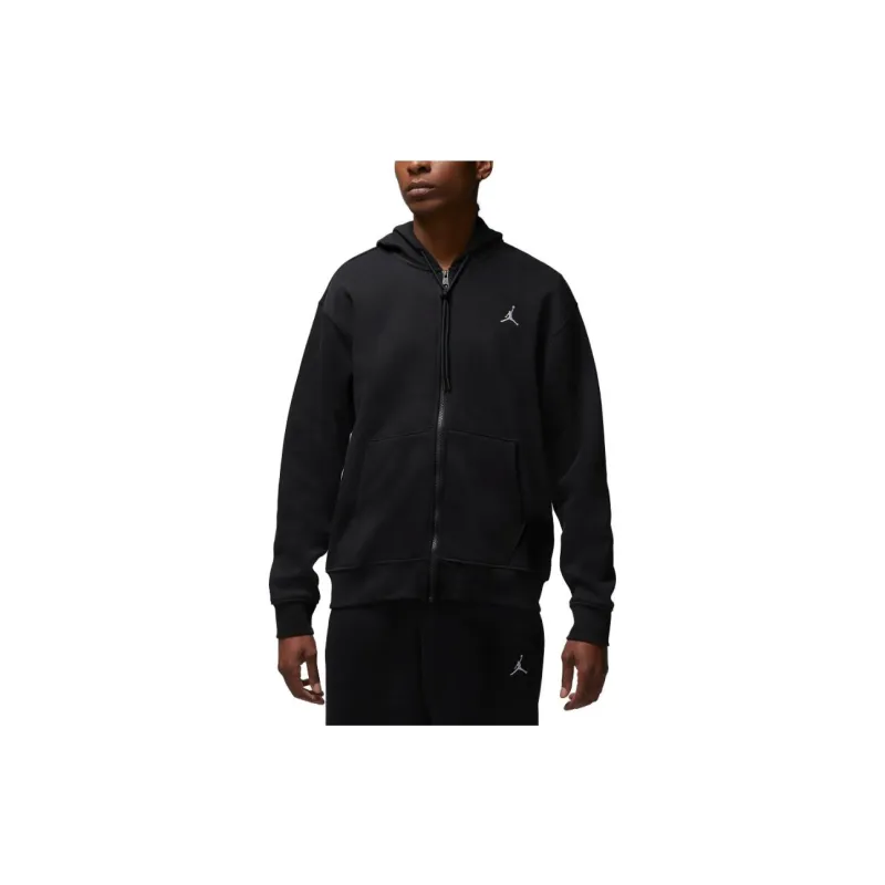 Jordan Full-Zip Fleece Hoodie Black-1