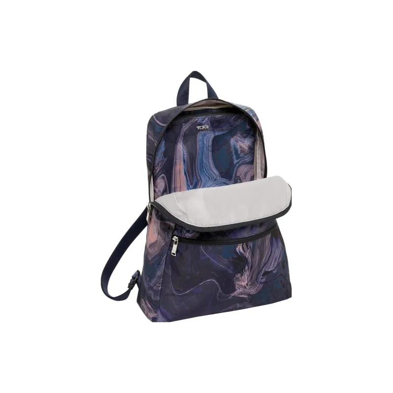 TUMI Fabric Backpack Large Size Unisex Navy-4