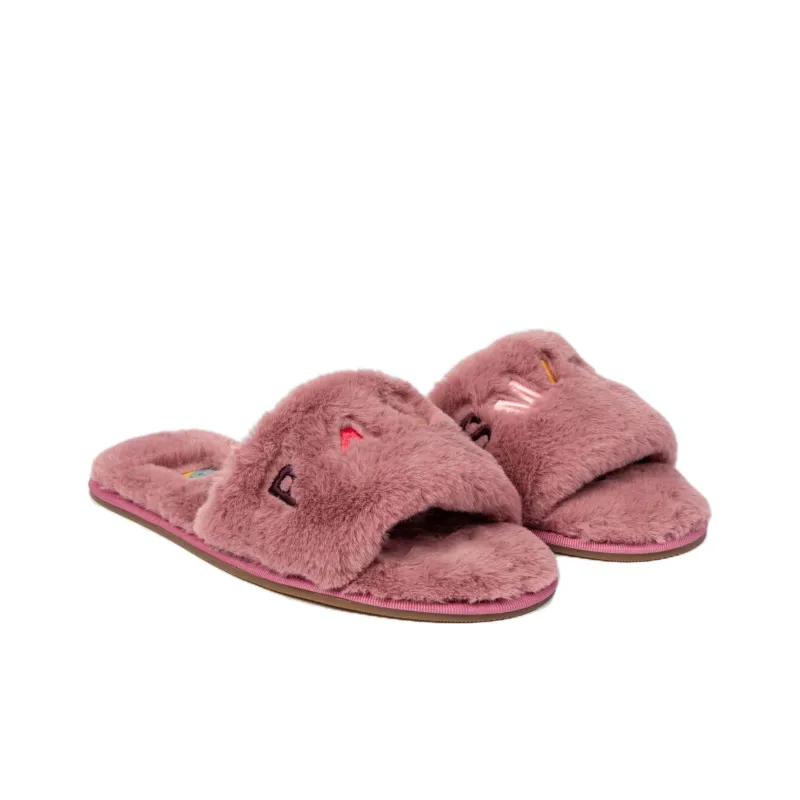 Paul Smith Rubber Sole Quiet Slide Slippers Women's Pink-2