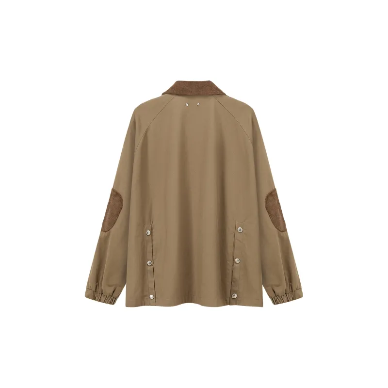NO ONE ELSE Jackets Unisex Army Green-1