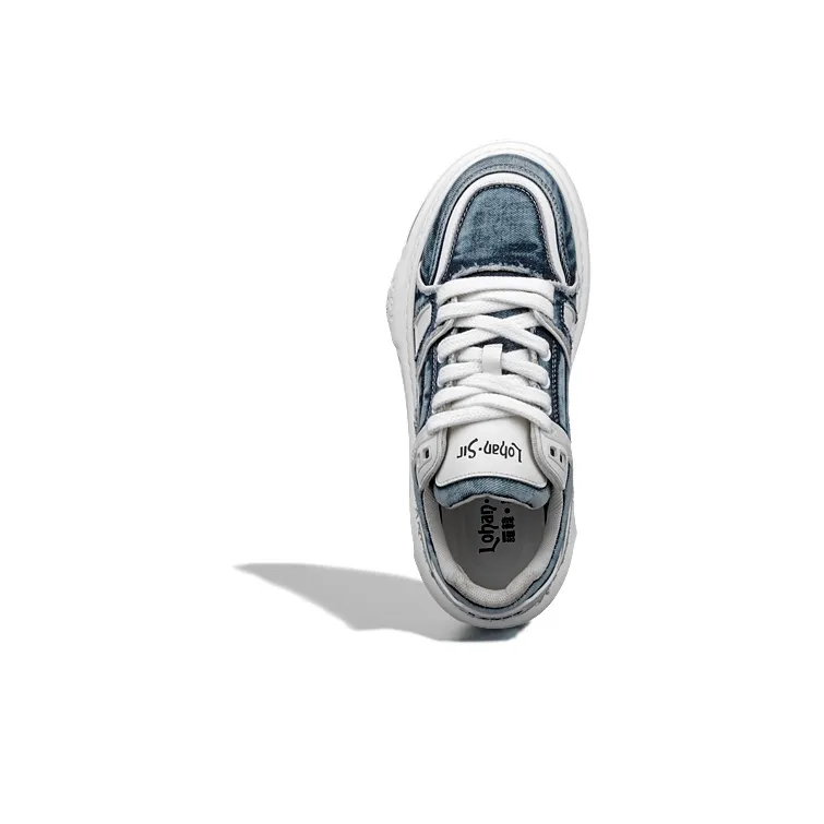 LOHAN·SIR Cushioning Anti-Slip Wear-Resistant Breathable Lightweight Height Increasing Low-Top Casual Shoes Men's-8