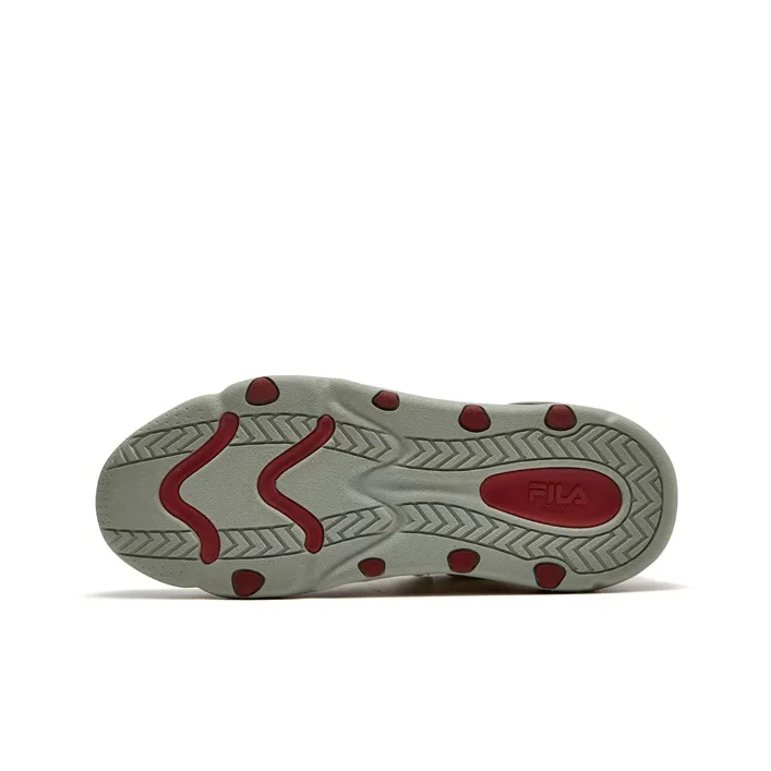 FILA FUSION X MitchellNess Vertical Shoes 'White Red'-4