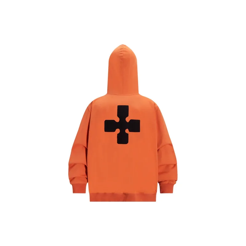 KAKAZZY Sweatshirts Unisex Orange-2