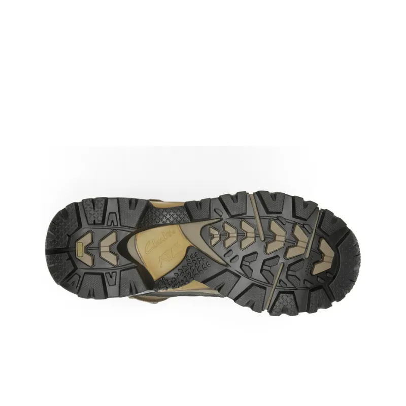 Clarks City Outdoor Collection Water Resistant Wear Resistant Cushioning Short Mid Calf Outdoor Boots Men's Green-4