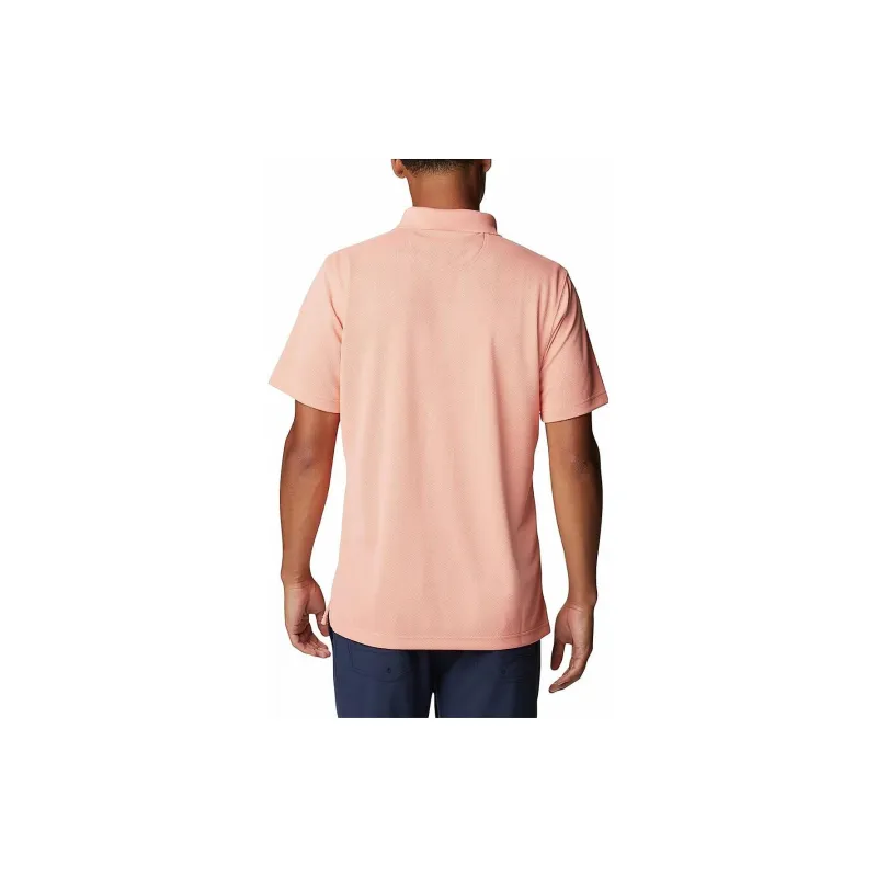 Columbia Polo Shirts Men Coral-1