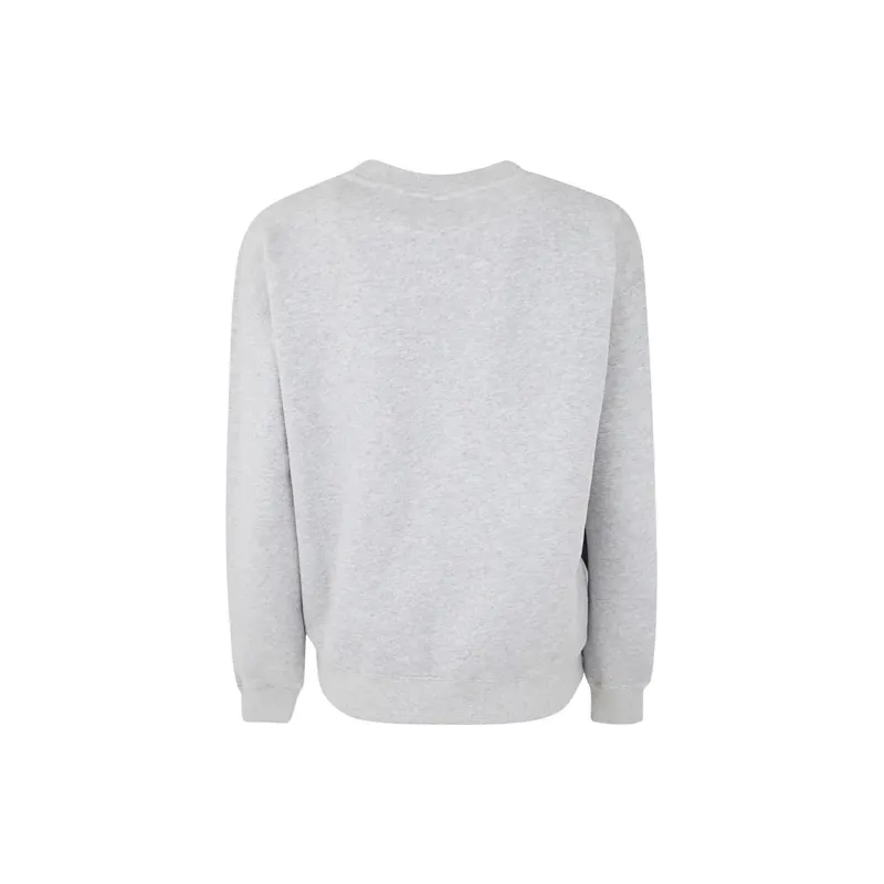 Maison Kitsune Logo Printed Crewneck Sweatshirt-1