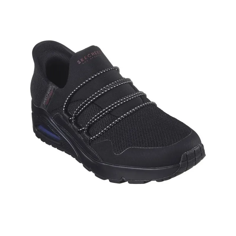 Skechers Meridian Hands Free Slip Ins Abrasion Resistant Low Top Casual Shoes Men's Black-1