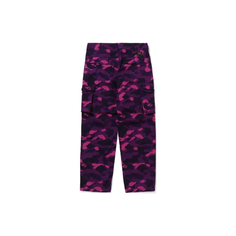 Bape Color Camo 6 Pocket Pants-1