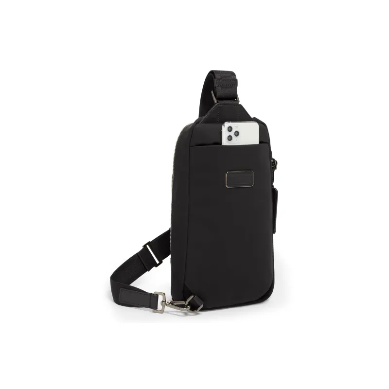 TUMI Nylon Sling Bag Crossbody Bag Shoulder Bag Men's Black-2