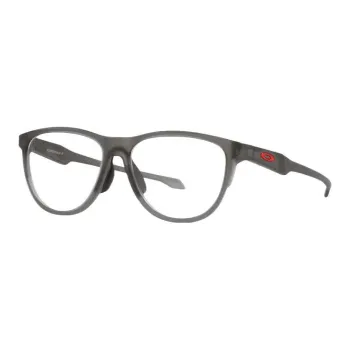 Oakley Injection Molded Irregular Shape Eyeglass Frames Men's Gray