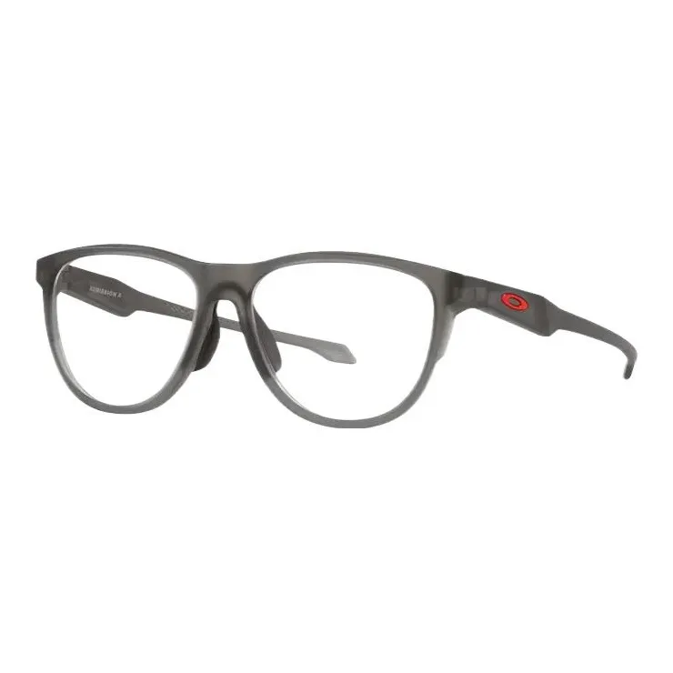 Oakley Injection Molded Irregular Shape Eyeglass Frames Men's Gray-0