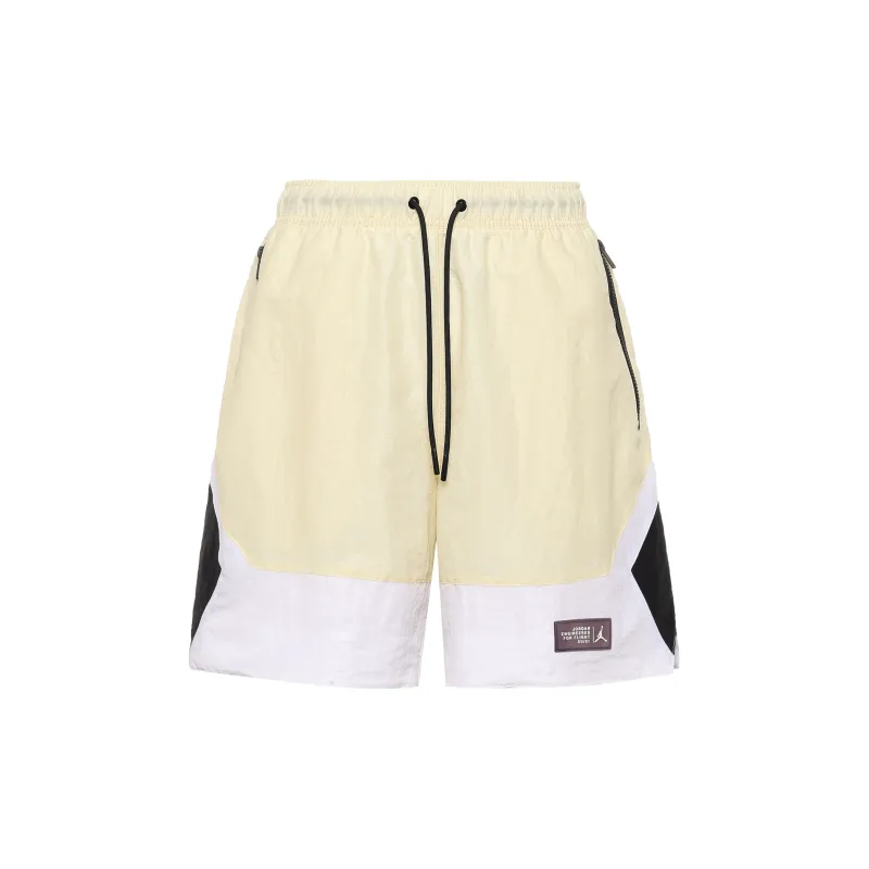 Jordan Sports Shorts Men Beach Light Yellow-1