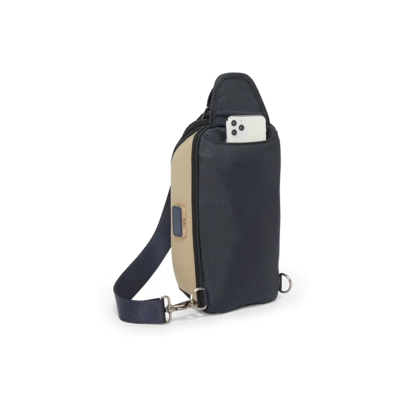TUMI Nylon Sling Bag, Crossbody Bag, Shoulder Bag Men's Midnight Khaki-3