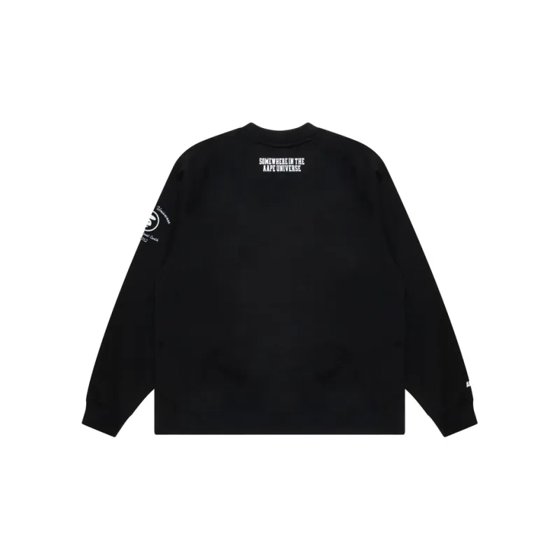 Aape Logo print Crew neck Sweatshirt-1