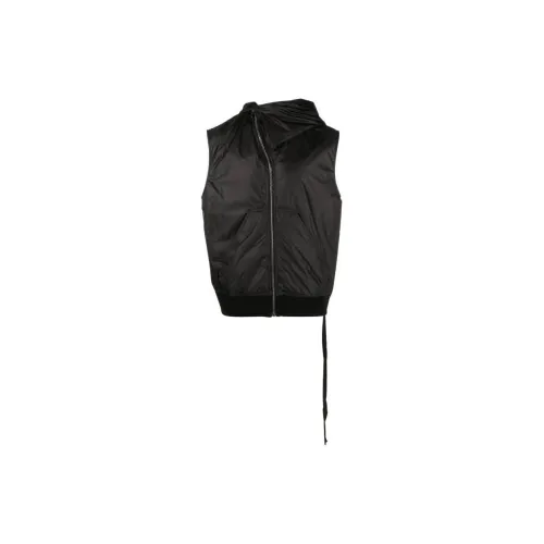 RICK OWENS Vests Men Black