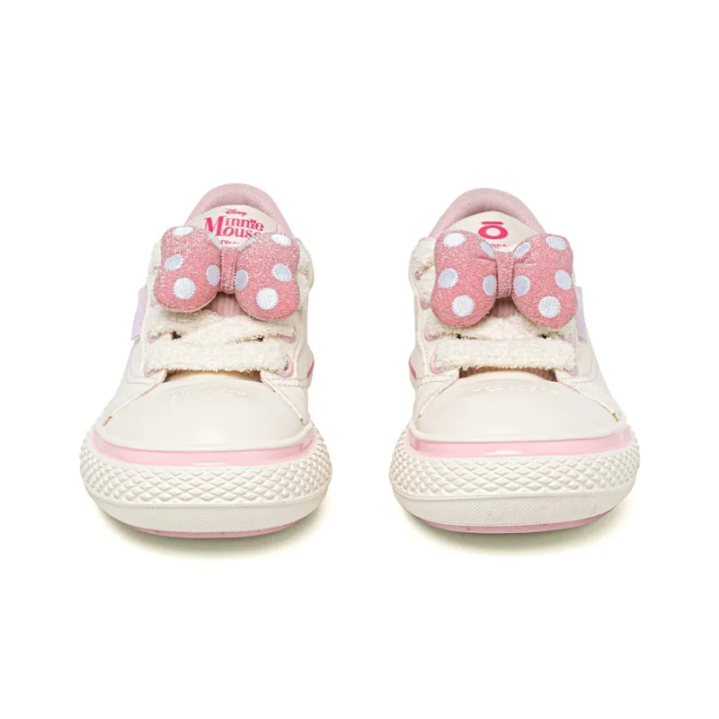 Disney x OLD ORDER Chunky Shoes Low Top Canvas Shoes Unisex Pink White-2