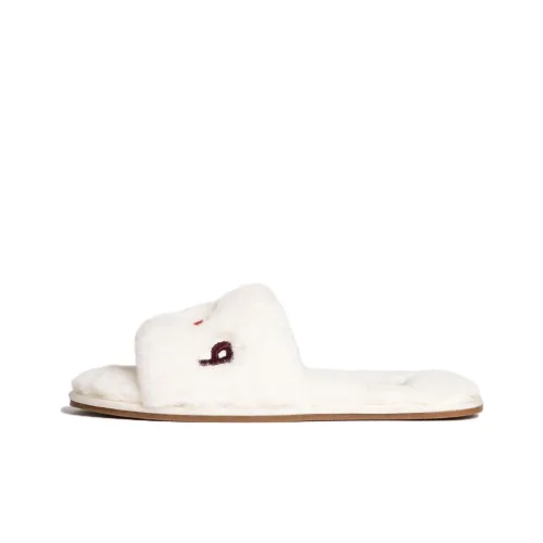 Paul Smith Juniper Faux-fur Logo Slides