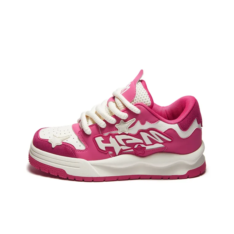 HUANG AIMIAO Square Toe Collection Low-Top Skateboard Shoes Unisex-14
