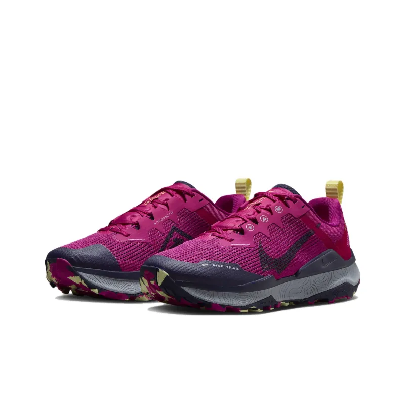 Nike Wildhorse 8 Fireberry Fierce Pink Luminous Green Purple Ink Women's-2