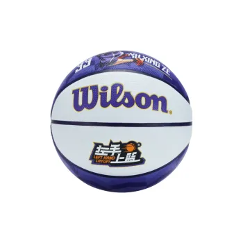 Wilson Rubber Basketball Blue White Size 7 Training Unisex