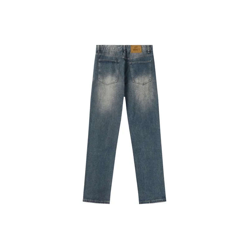 THINGYLAB Jeans Unisex Vintage Blue-1