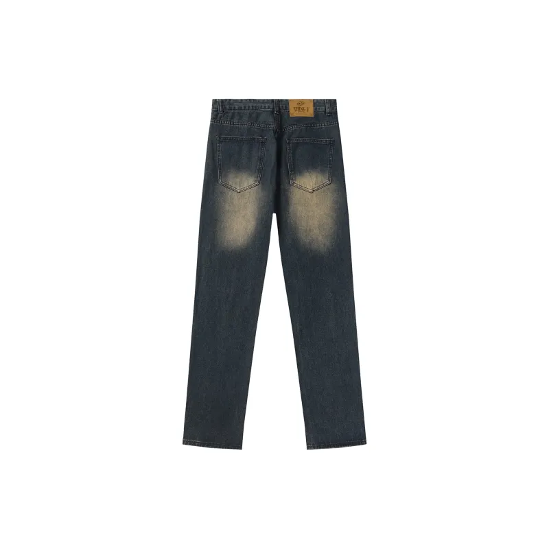 THINGYLAB Jeans Unisex Vintage Blue-1