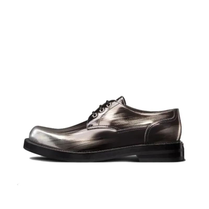 DIOR Carlo Derby Shoes Men's Silver-0