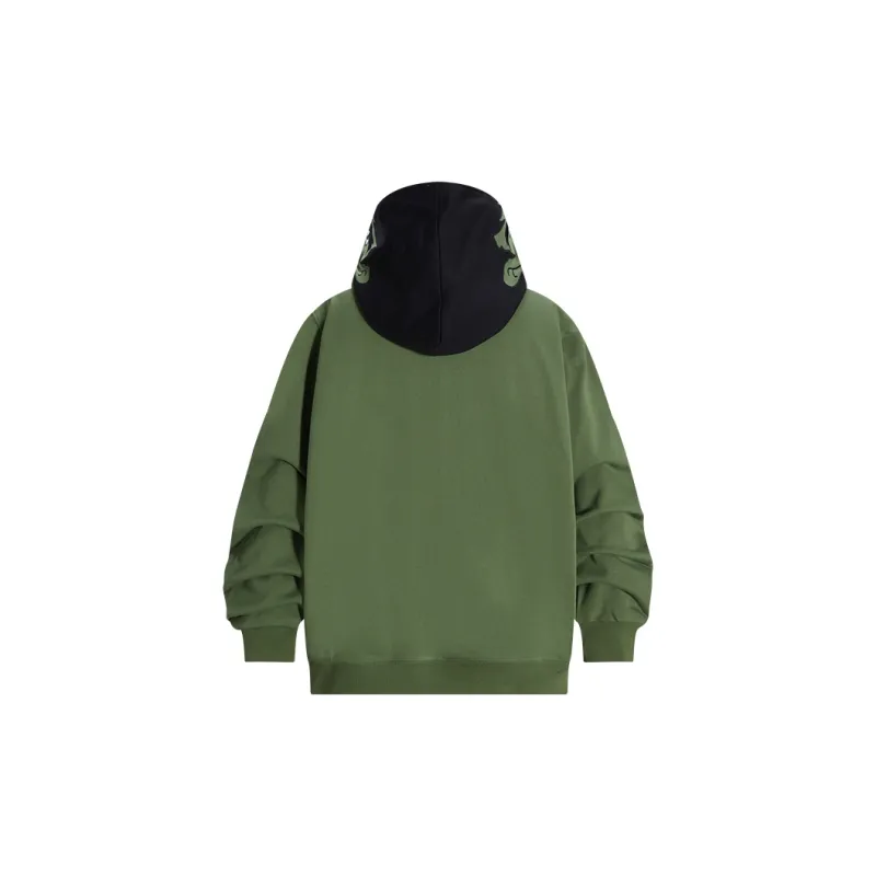 KAKAZZY Sweatshirts Unisex Green-4