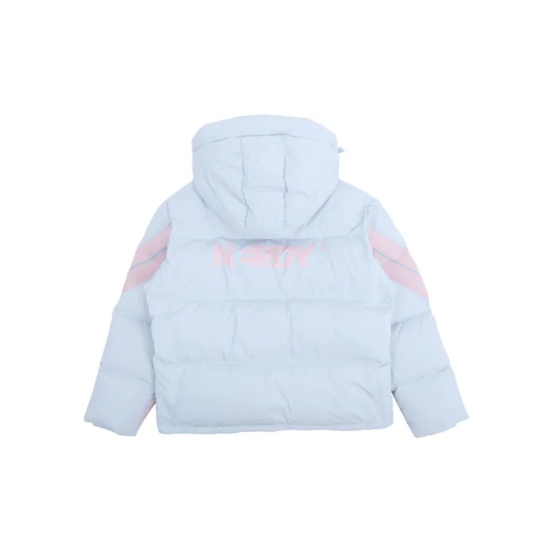 Nerdy Down Jackets Unisex Sky Blue-1