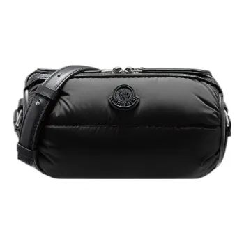 Moncler Waterproof Nylon Shoulder Bag, Crossbody Bag Regular Women's Black