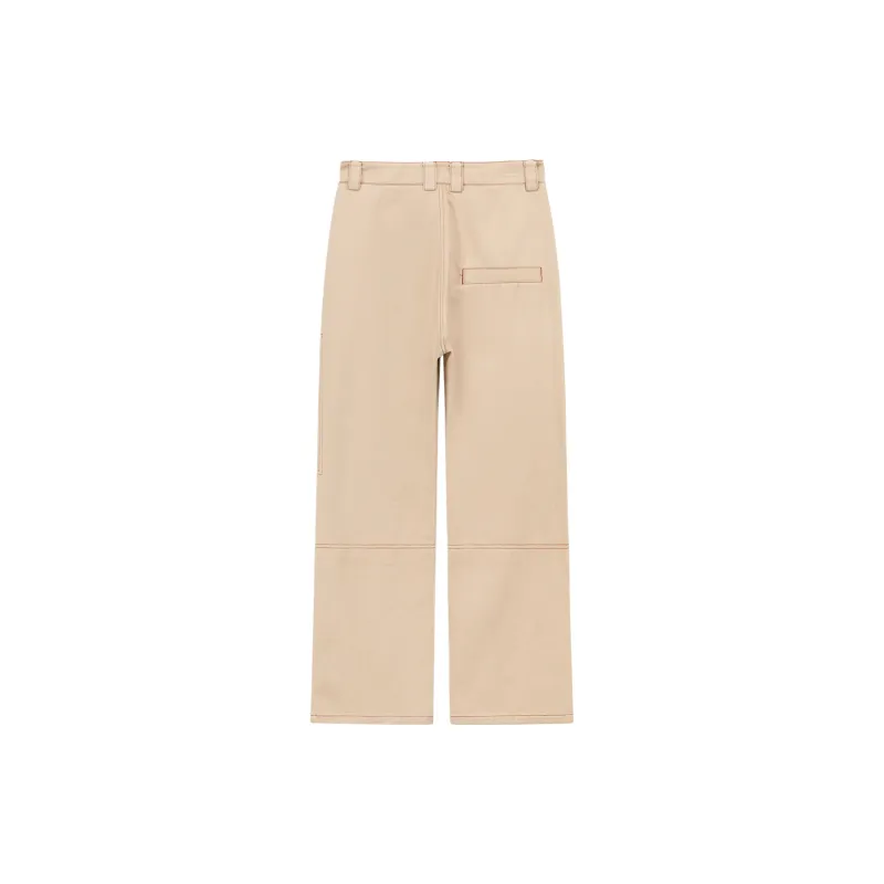 NO ONE ELSE Casual Pants Women's Khaki-1