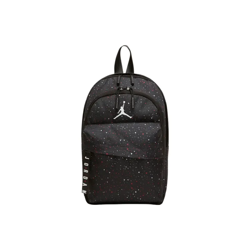 Jordan Polyester Backpack Regular Unisex Black-0
