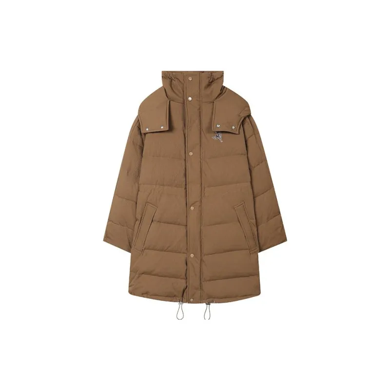 ELF SACK Down Jackets Women's Vintage Coffee-1