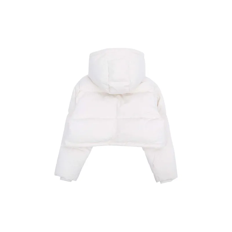 Nerdy Down Jackets Women's Cream-1