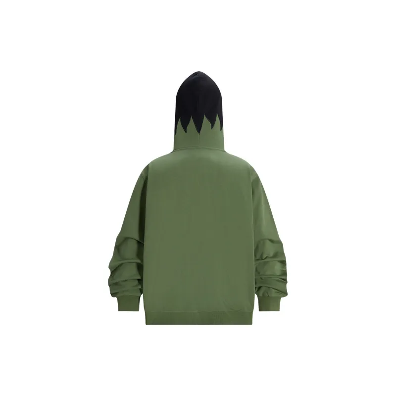 KAKAZZY Sweatshirts Unisex Green-2