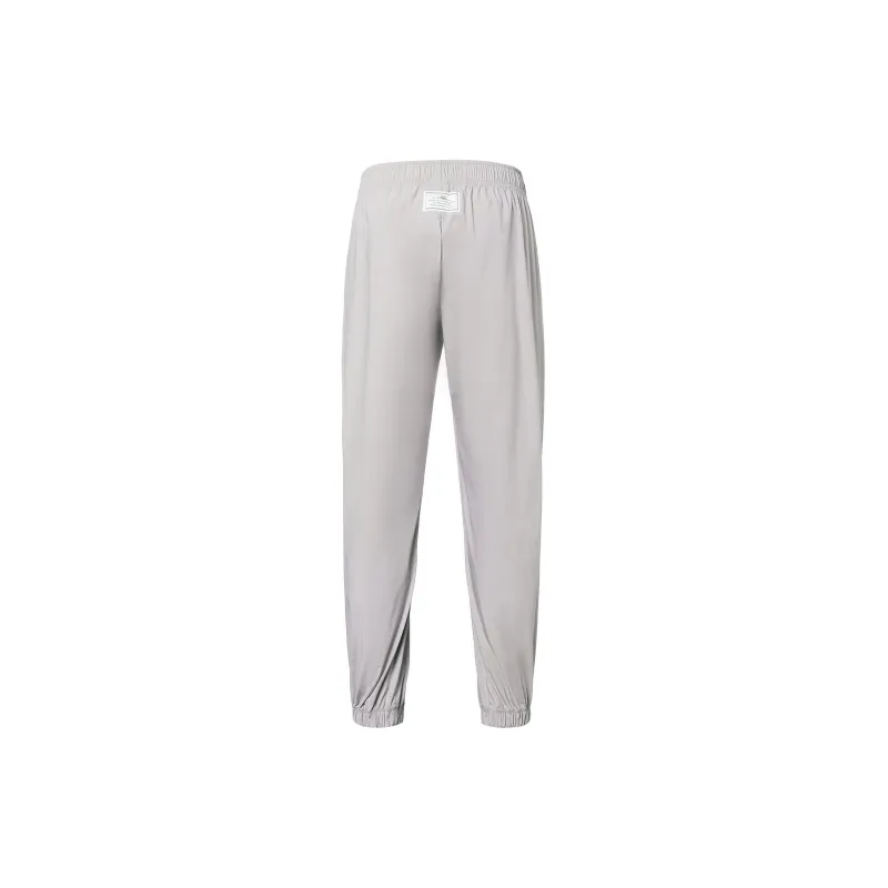 Nike Women'ss Logo Print Mid-Rise Jogger Pants Gray-1