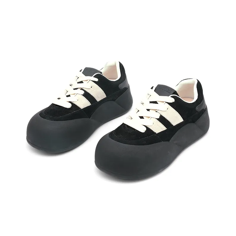 Mr.shang Anti-Slip Wear-Resistant Low-Top Skateboard Shoes Women's-3
