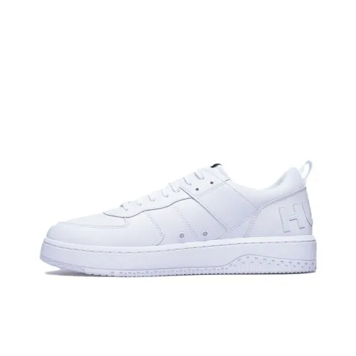 BOSS Rhys Tenn Lace up Leather Sneakers
