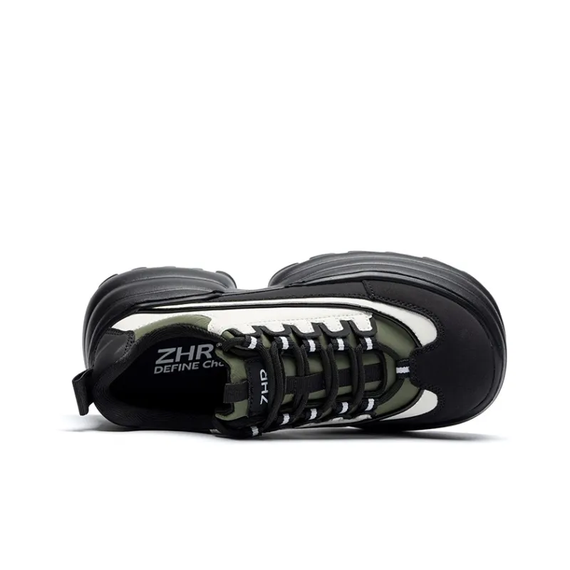 ZHR Lightweight And Breathable Low-Top Chunky Sneakers 6.5cm Women's-17